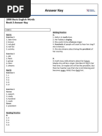 1000 Basic English Words 1 PDF | PDF