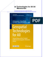 Textbook Geospatial Technologies For All Ali Mansourian Ebook All Chapter PDF