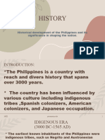 Eugene and Lance, Philippine History