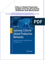 PDF Gateway Cities in Global Production Networks Insights From The Oil and Gas Industry in Southeast Asia Moritz Breul Ebook Full Chapter