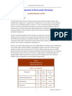 Fundamentals of Electrostatic Discharge