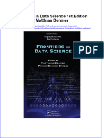 Download textbook Frontiers In Data Science 1St Edition Matthias Dehmer ebook all chapter pdf 