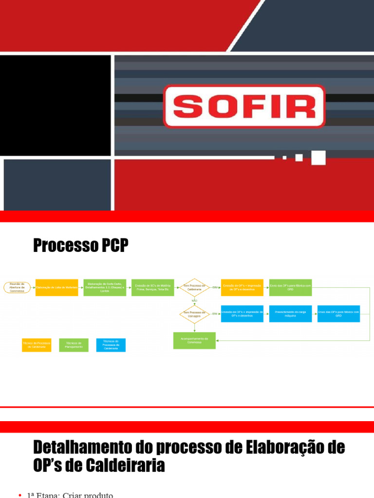 Guia Completo para Processos PCP | PDF | Informática