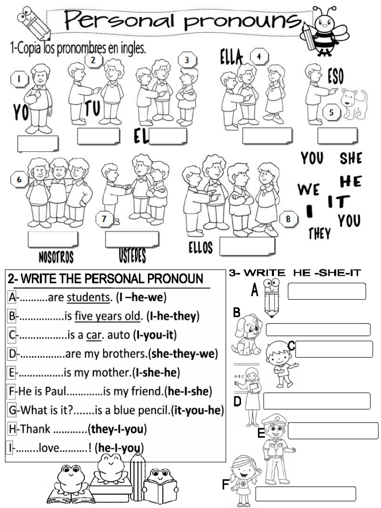 Personal Pronouns | PDF