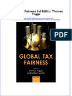 Download textbook Global Tax Fairness 1St Edition Thomas Pogge ebook all chapter pdf 