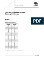 business studies - hsc marking guidelines [2023]