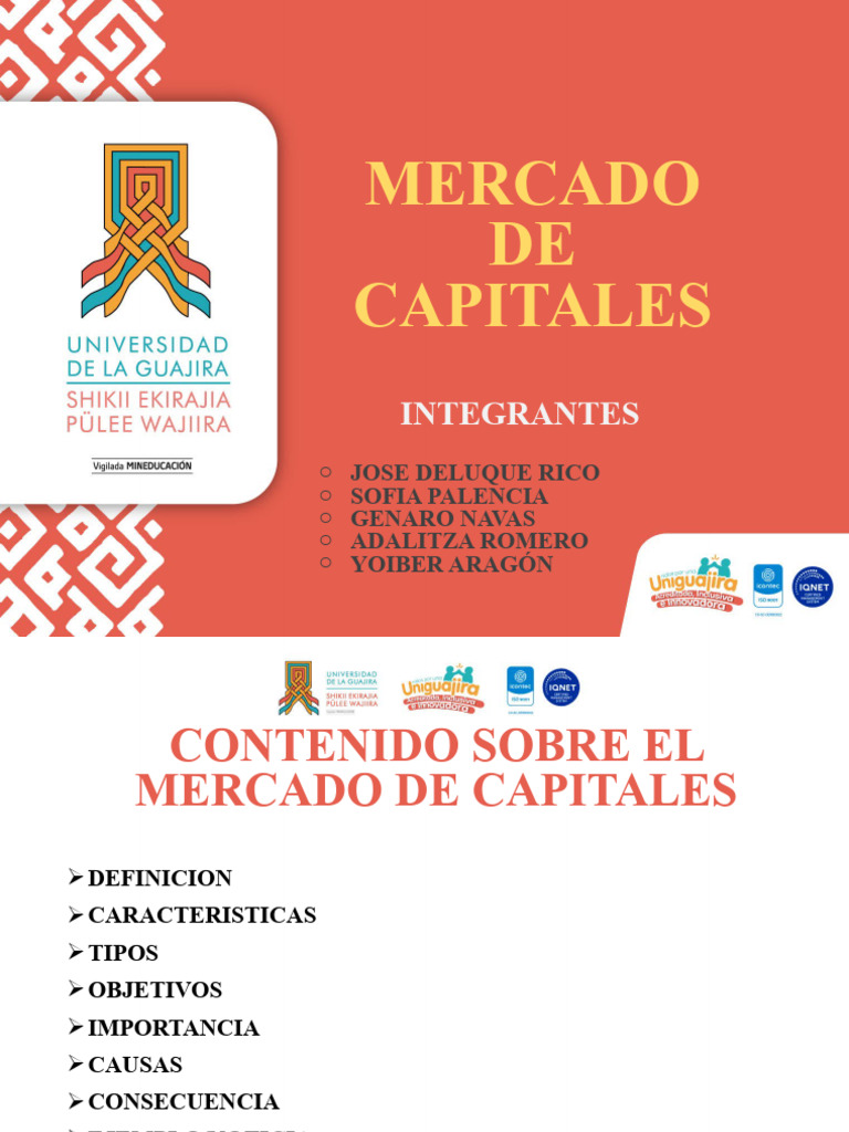 Características del Mercado de Capitales | PDF | Mercado (economía) | Bolsa