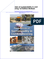 Textbook Fundamentals of Sustainability in Civil Engineering 1St Edition Braham Ebook All Chapter PDF
