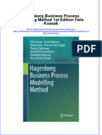 PDF Hagenberg Business Process Modelling Method 1St Edition Felix Kossak Ebook Full Chapter