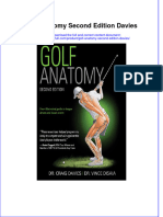 Download textbook Golf Anatomy Second Edition Davies ebook all chapter pdf 