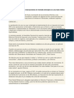 Por Qué Un Impuesto A Transacciones en Moneda Extranjera Es Una Mala Noticia en Venezuela