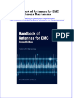 PDF Handbook of Antennas For Emc Thereza Macnamara Ebook Full Chapter