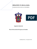 Plan de Desarrollo Ingenieria Industrial Cucei 0