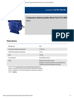 Compresor Abierto Pistón Bock F16 - 1751 NH3 - Area Cooling Solutions