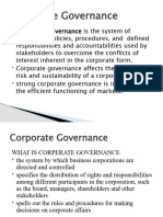 Corporate Governance 2021