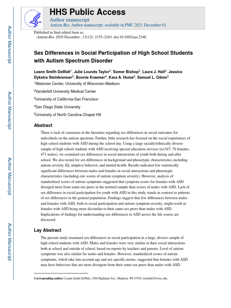 sex-differences-in-social-participation-of-high-school-students-with