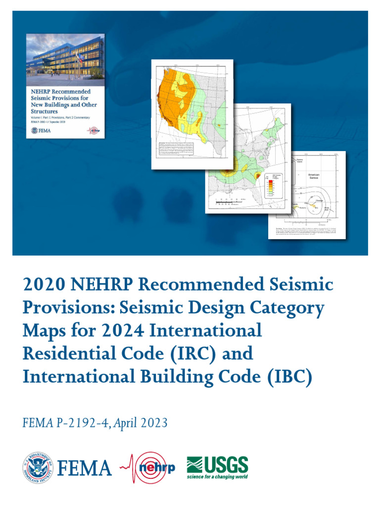 Fema p 2192 nehrp provisions seismic design maps 2024 irc ibc pdf
