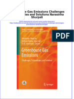 Textbook Greenhouse Gas Emissions Challenges Technologies and Solutions Narasinha Shurpali Ebook All Chapter PDF