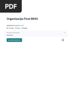 Organizacija Final BEKS - PDF