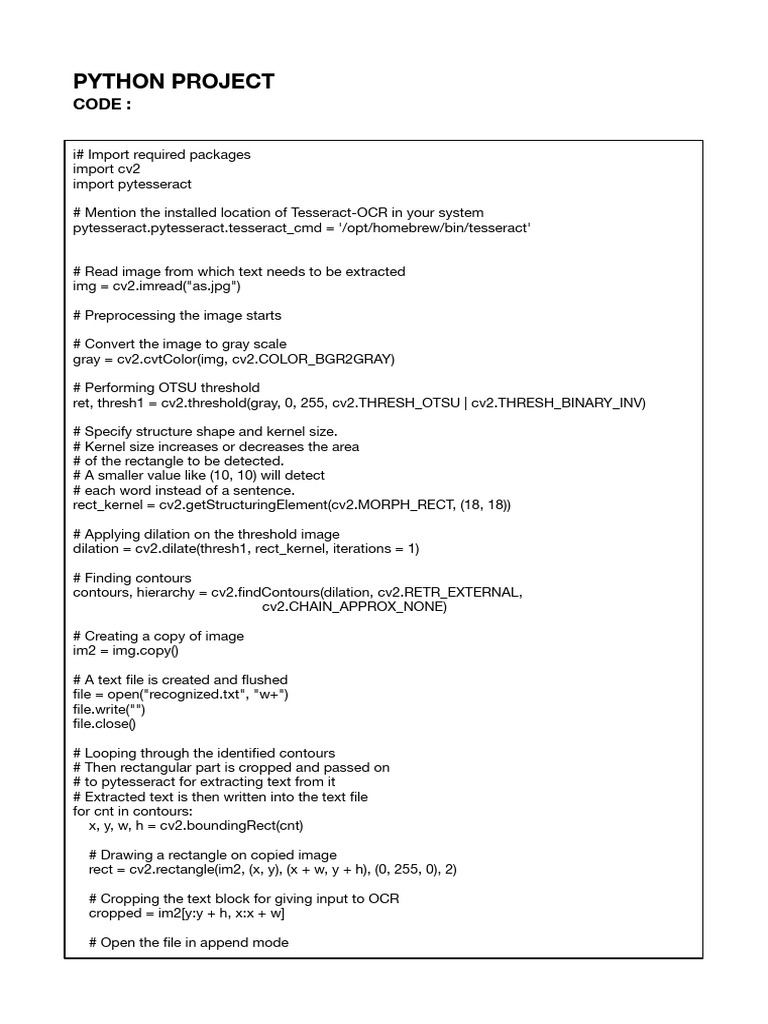 Python project download free pdf computer science computer
