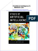 PDF Ethics of Artificial Intelligence S Matthew Liao Ebook Full Chapter