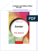 Full Chapter Gender The Basics 2Nd Edition Hilary M Lips PDF
