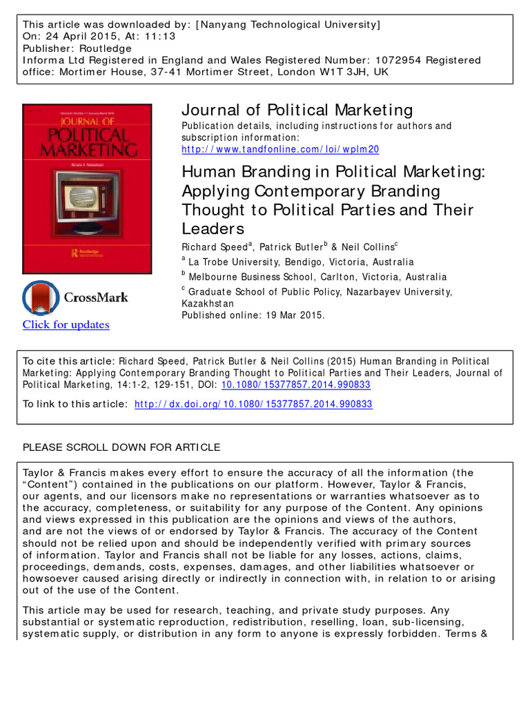 What Is Political Marketing Pdf