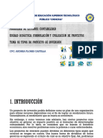 Tipos de Proyecto de Inversion