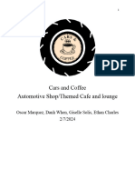 Cars and Coffee Marketing Portfolio