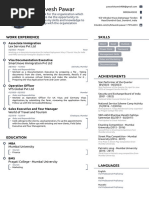 Bhavesh's Resume 