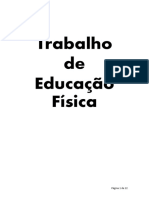Trabalho de Educação Física - Rubens Vitor da Silva