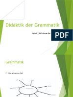 Didaktik Der Grammatik