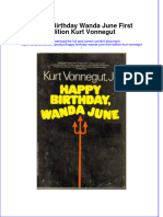 Textbook Happy Birthday Wanda June First Edition Kurt Vonnegut Ebook All Chapter PDF