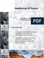 1.4 Weathering of Rocks