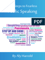 Five Steps To Fearless Public Speaking