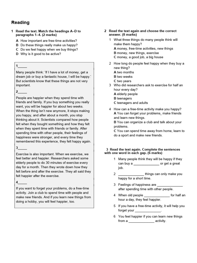 Reading pdf