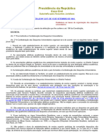 1941 - Decreto-Lei 3617-1941_Institui a Confederação dos Desportos Universitários