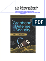 Textbook Graphene For Defense and Security First Edition Andre U Sokolnikov Ebook All Chapter PDF