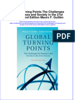 Download full chapter Global Turning Points The Challenges For Business And Society In The 21St Century 2Nd Edition Mauro F Guillen pdf docx