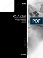 Data Sheet: Surface-Mount Ceramic Multilayer Capacitors