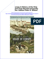 Download pdf Heart Of Europe A History Of The Holy Roman Empire First Harvard University Press Edition Edition Peter H Wilson ebook full chapter 