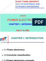 Power Electronics - Chapter 1