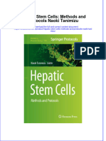 Textbook Hepatic Stem Cells Methods and Protocols Naoki Tanimizu Ebook All Chapter PDF