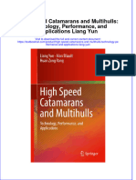 Textbook High Speed Catamarans and Multihulls Technology Performance and Applications Liang Yun Ebook All Chapter PDF
