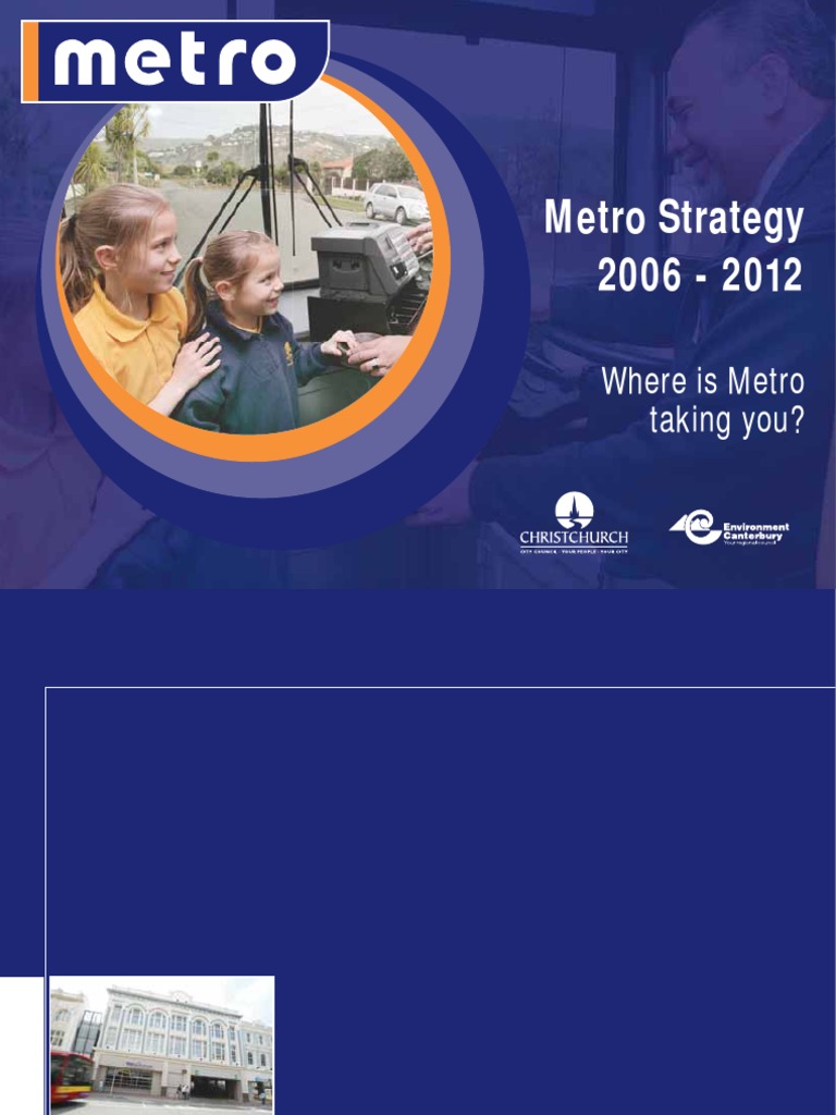 Metro Strategy 2007 | PDF | Public Transport | Rapid Transit