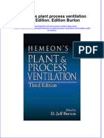 Download textbook Hemeon S Plant Process Ventilation Third Edition Edition Burton ebook all chapter pdf 