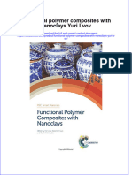 Textbook Functional Polymer Composites With Nanoclays Yuri Lvov Ebook All Chapter PDF