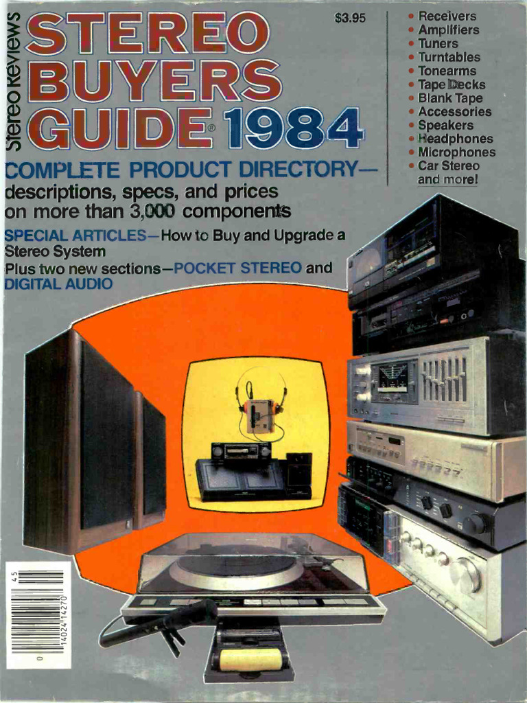 90’s ~2000s “GOOD ENOUGH” Hooded Jacket Stereo Buyers Guide Overview | PDF | Electronics | Audio Electronics