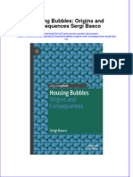 Textbook Housing Bubbles Origins and Consequences Sergi Basco Ebook All Chapter PDF
