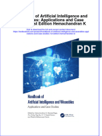 Download full chapter Handbook Of Artificial Intelligence And Wearables Applications And Case Studies 1St Edition Hemachandran K pdf docx